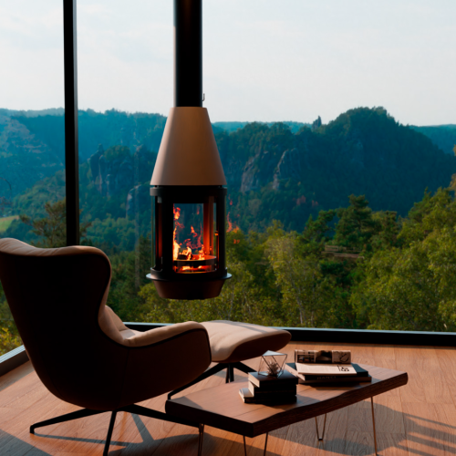 ARLET Central High Enclosure kamīns  ARLET Central High Enclosure kamīns