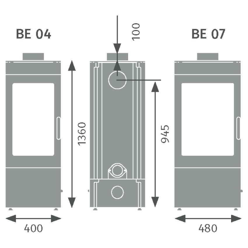 Malkas krāsns Blaze Element M