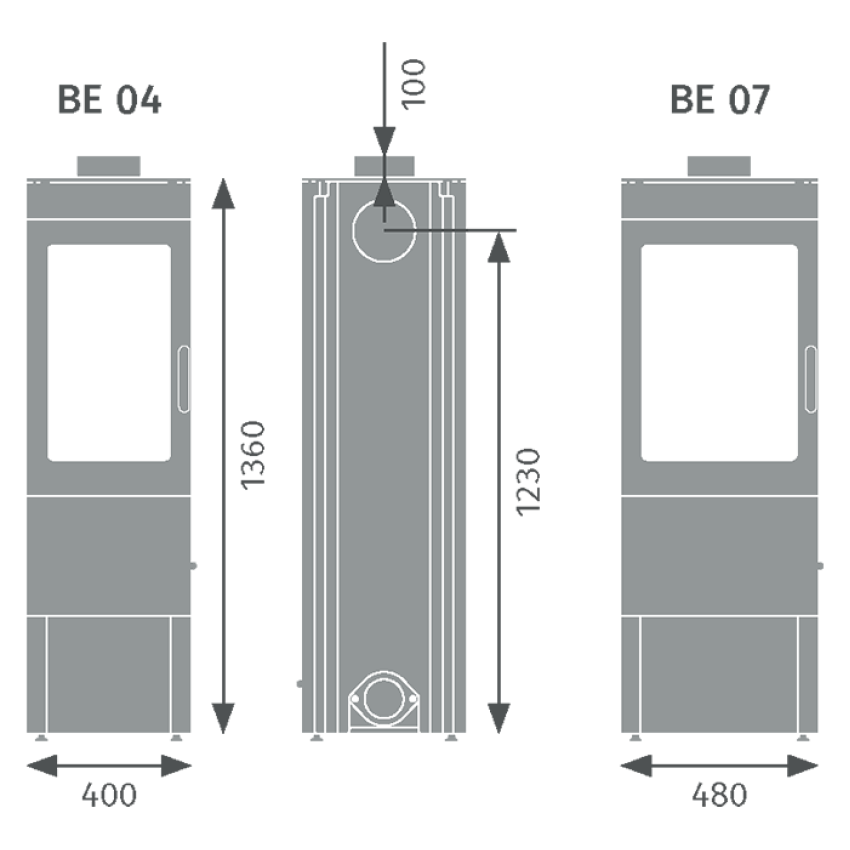 Malkas krāsns Blaze Element M+