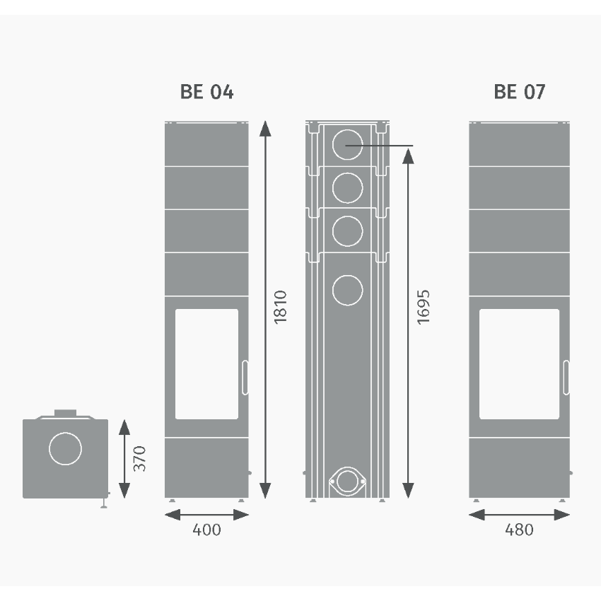 Malkas krāsns Blaze Element Q
