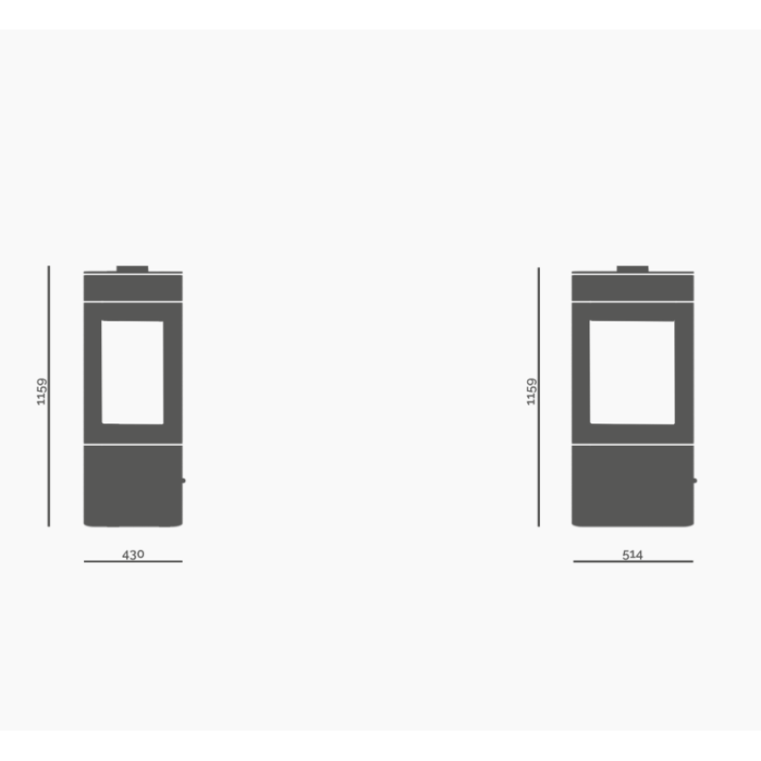 Malkas krāsns Blaze Spirit