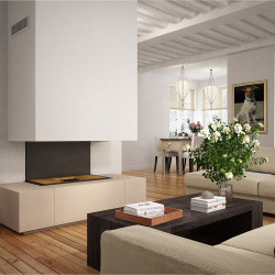 Totem kutuves ar taisnu stiklu