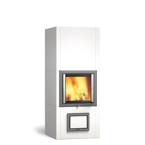 Kamīnkrāsnis Gratia Ceramic Nieve