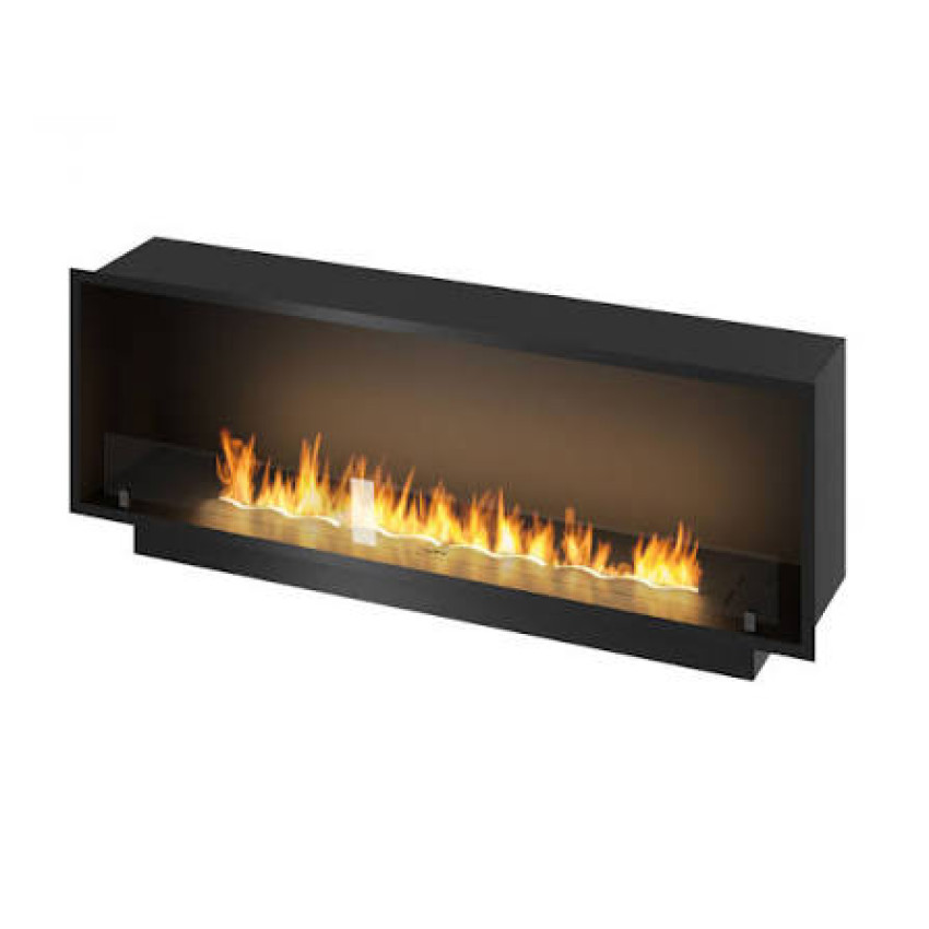 Biokamīns Slim Black 1500
