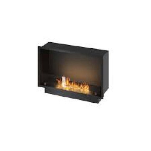 Biokamīns Slim Black 800