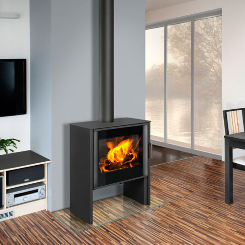 Kamīnkrāsns Riano N 01 tērauds