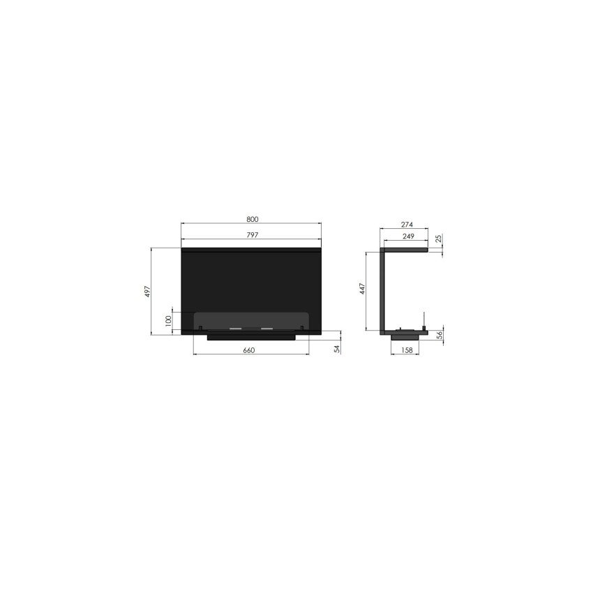 Biokamīns C800V2 Biokamīns C800V2