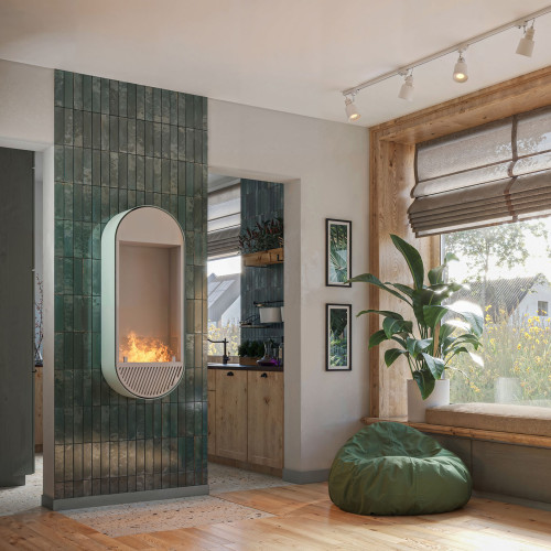 Biokamīns Incyrcle Slim Vert