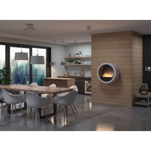 Biokamīns Incyrcle Wall