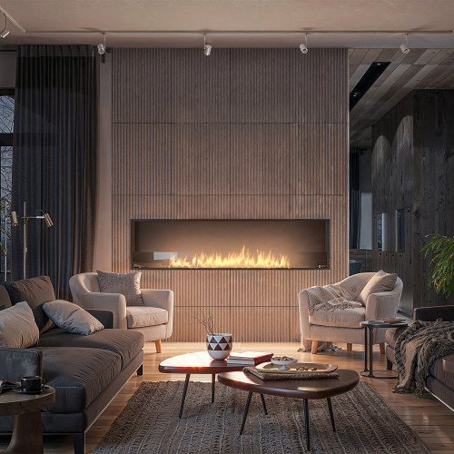 Biokamīns Slim Black 2000