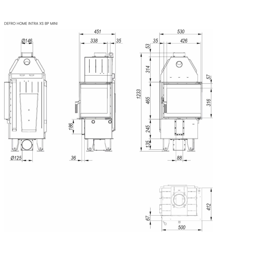 Kurtuve Home Intra XS BL Mini