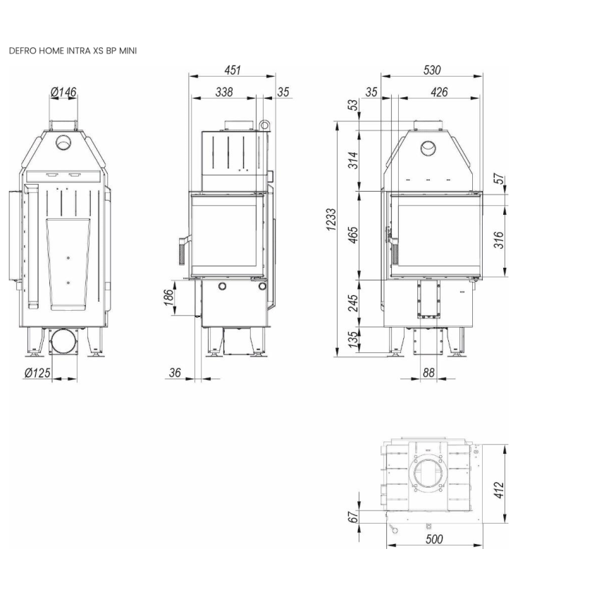 Kurtuve Home Intra XS BP Mini
