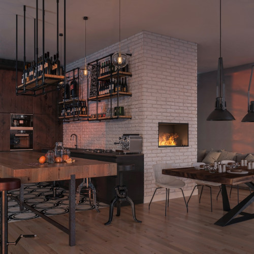 Elektriskais kamīns INSIDE 800 Elektriskais kamīns INSIDE 800