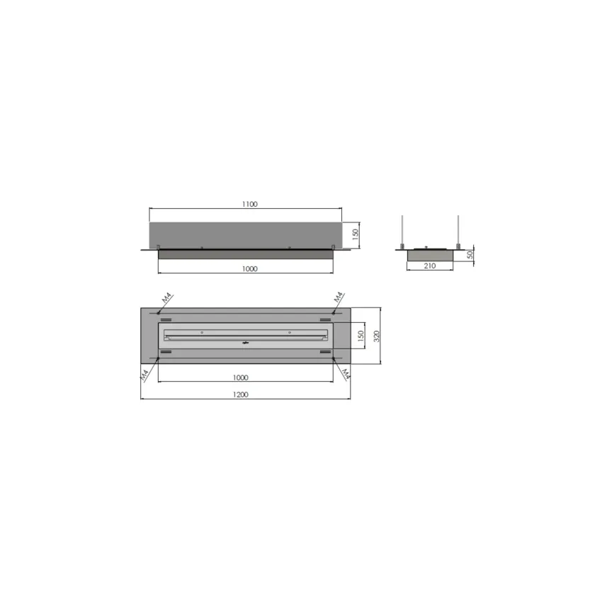 Konteiners Insert 1200