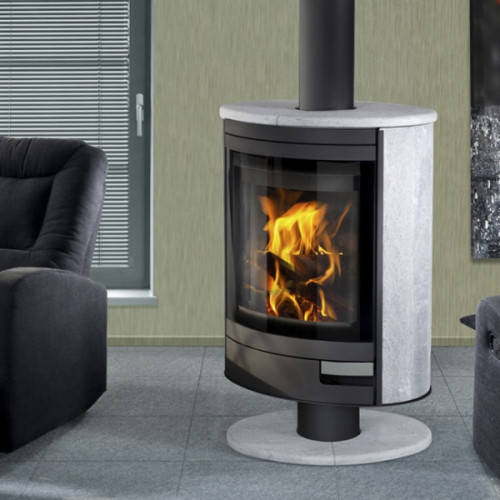 Kamīnkrāsnis STROMBOLI N 01 Akmens