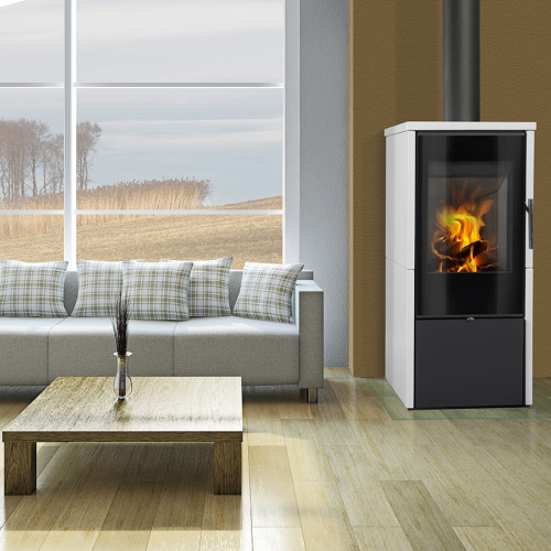 Kamīnkrāsnis LAREDO F 01 keramika