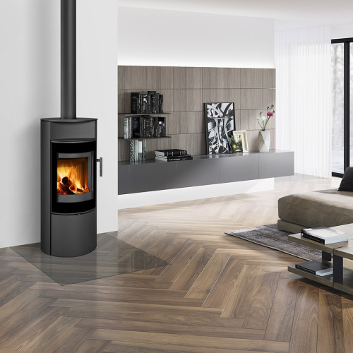 Kamīnkrāsns Lugano 03 tērauds