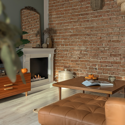 Biokamīnu portāls AUGUST balts