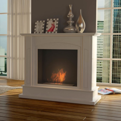 Biokamīnu portāls FEBRUĀRIS balts