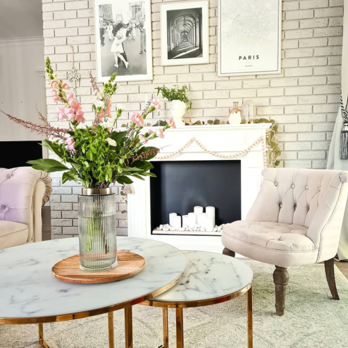 Portāla biokamīns NOVEMBRIS balts