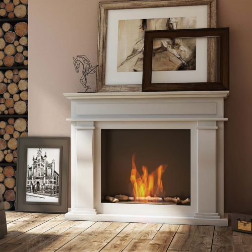 Biokamīnu portāls OKTOBRIS balts