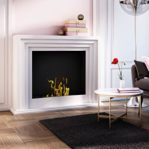 Portāla biokamīns QUAERERE balts