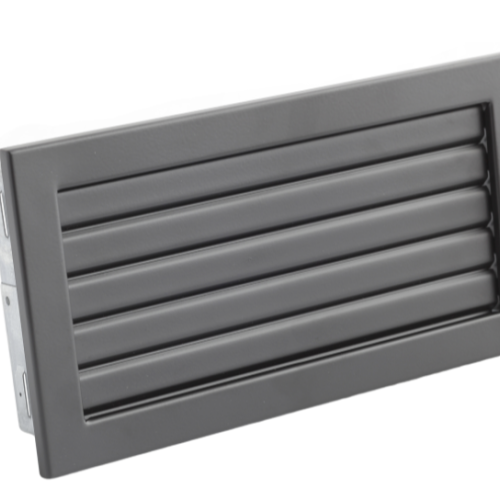 Kamīnu žalūzijas melnas-grozāmas