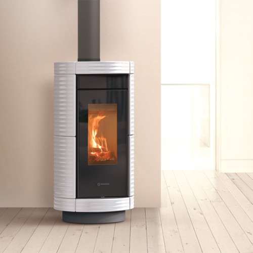 Kamīnkrāsnis DORICA WOOD MAIOLICA