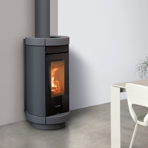 Kamīnkrāsns DORICA WOOD METALCOLOR