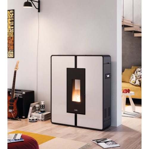 Granulu kamīnkrāsns TILE PLUS 10 Granulu kamīnkrāsns TILE PLUS 10