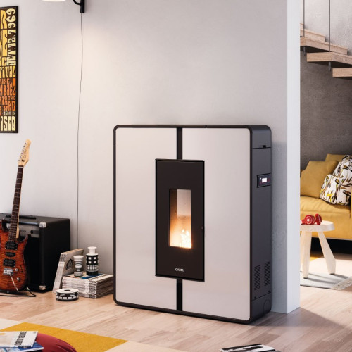 Granulu kamīnkrāsns TILE PLUS 10